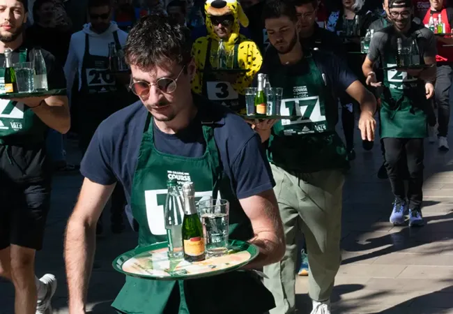 La course des garçons de café - Valence en gastronomie festival