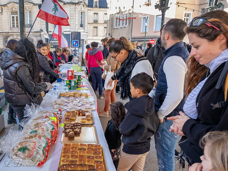 Le marché des villes jumelles - Valence en gastronomie festival